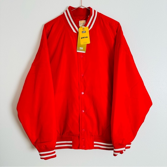 New Levi’s Gold Tab baseball jacket oversized varsity - Picture 5 of 10